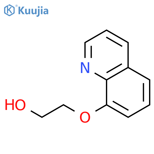 Ethanol, 2-(8-quinolinyloxy)- structure