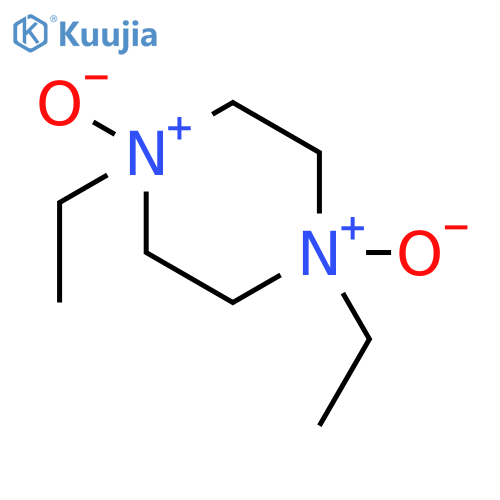 PIPERAZINE, 1,4-DIETHYL-, 1,4-DIOXIDE structure