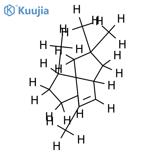 (+)-pentalenene structure