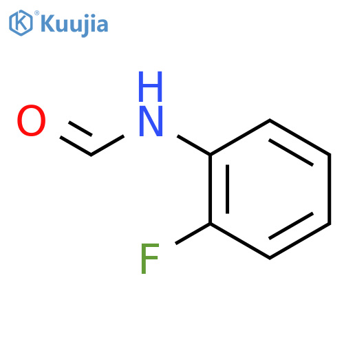 Formamide, N-(2-fluorophenyl)- structure