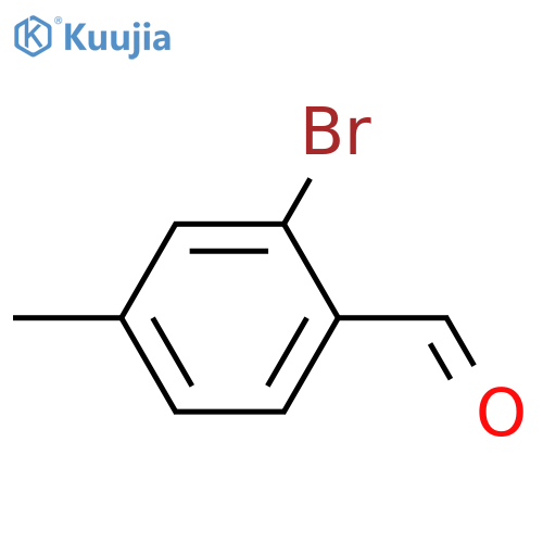 2-Bromo-4-methylbenzaldehyde structure