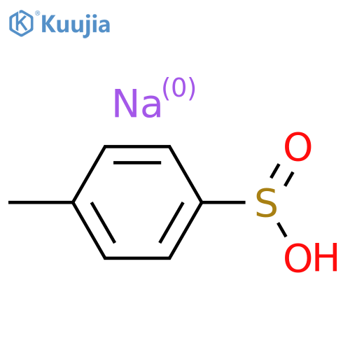 Sodium toluene-4-sulphinate structure