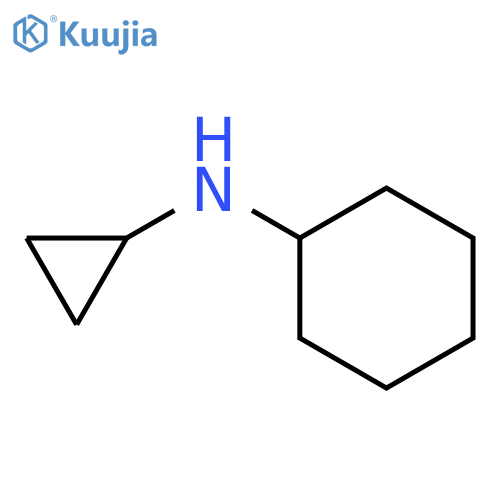 N-cyclopropylcyclohexanamine structure
