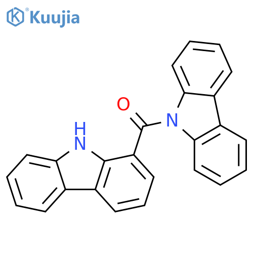 9H-Carbazole, 9-(9H-carbazol-1-ylcarbonyl)- structure