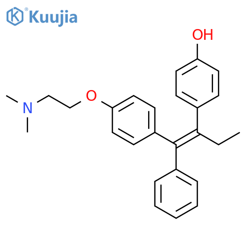 4’-Hydroxy Tamoxifen (contains up to 10% E isomer) structure