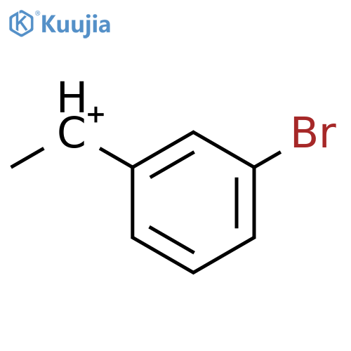 Ethylium, 1-(3-bromophenyl)- structure