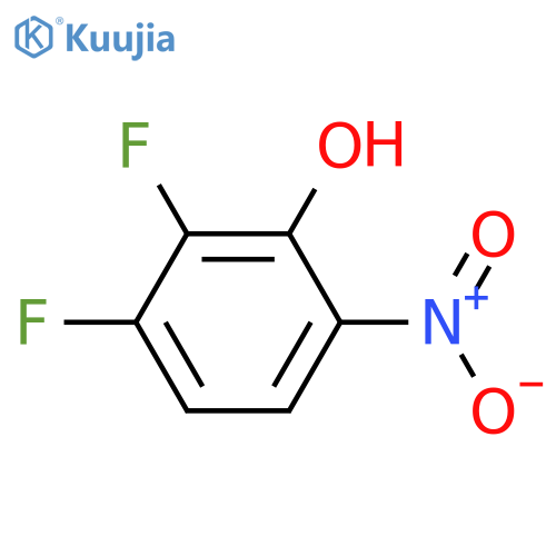 2,3-Difluoro-6-nitrophenol structure
