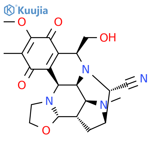 4,6-Methano-5H-benz[h]oxazolo[3,2-a]pyrazino[3,2,1-de][1,5]naphthyridine-7-carbonitrile,1,2,3a,4,4a,6,7,9,10,13,13b,13c-dodecahydro-9-(hydroxymethyl)-11-methoxy-5,12-dimethyl-10,13-dioxo-,(3aS,4R,4aR,6R,7S,9S,13bS,13cS)- structure