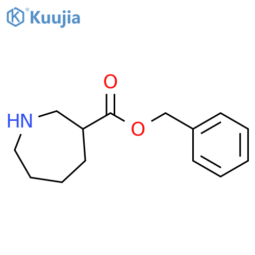 1H-Azepine-3-carboxylic acid, hexahydro-, phenylmethyl ester structure
