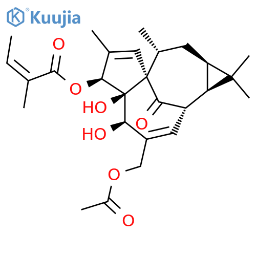 20-O-Acetylingenol-3-angelate structure