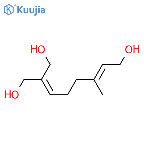 2,6-Octadiene-1,8-diol, 2-(hydroxymethyl)-6-methyl-, (E)- structure
