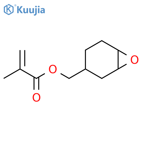 2-Propenoic acid,2-methyl-, 7-oxabicyclo[4.1.0]hept-3-ylmethyl ester structure