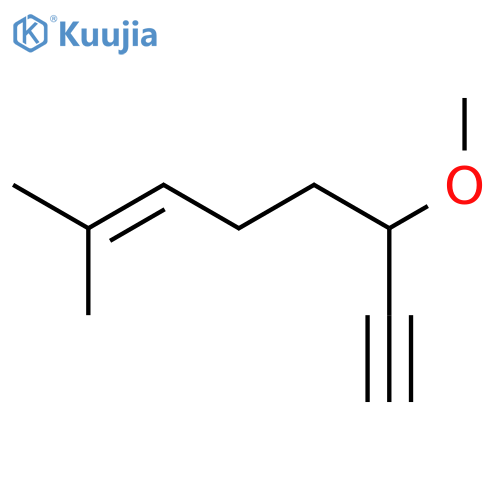 6-Octen-1-yne, 3-methoxy-7-methyl- structure