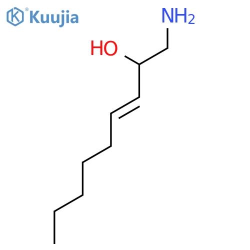 3-Nonen-2-ol, 1-amino- structure