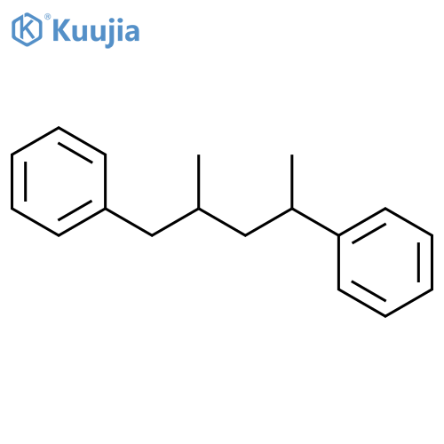 Benzene, 1,1'-(1,3-dimethyl-1,4-butanediyl)bis- structure