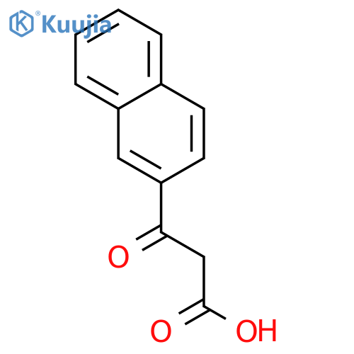 2-Naphthalenepropanoic acid, b-oxo- structure