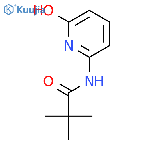 N-(6-HYDROXY-PYRIDIN-2-YL)-2,2-DIMETHYL-PROPIONAMIDE structure