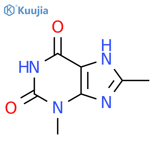 3,8-Dimethylxanthine structure