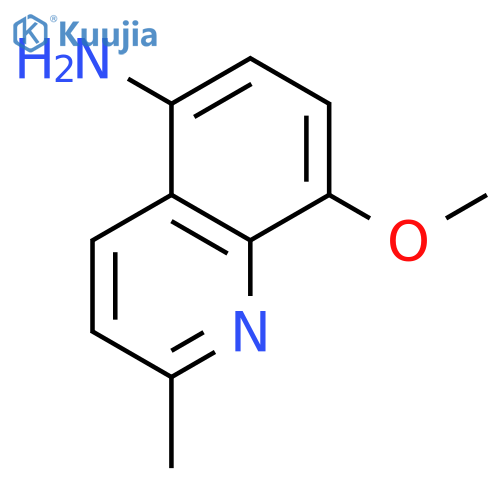 8-Methoxy-2-methylquinolin-5-amine structure