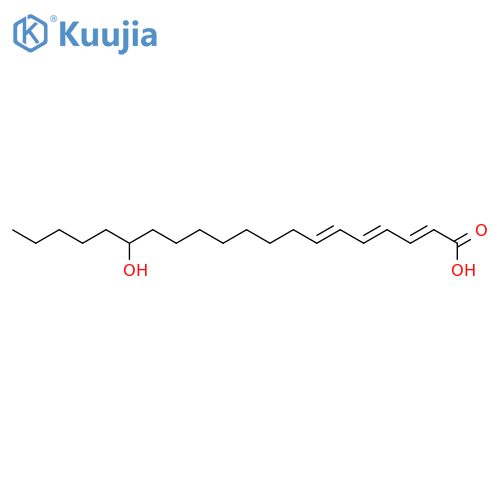 15-hydroxyeicosatrienoic acid structure