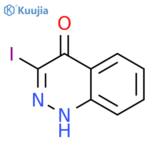 3-Iodocinnolin-4(1H)-one structure