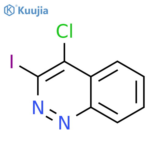 4-Chloro-3-iodocinnoline structure