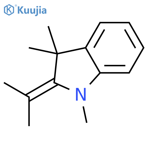1H-Indole, 2,3-dihydro-1,3,3-trimethyl-2-(1-methylethylidene)- structure