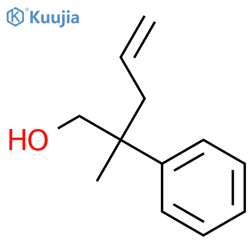 Benzeneethanol, b-methyl-b-2-propen-1-yl- structure