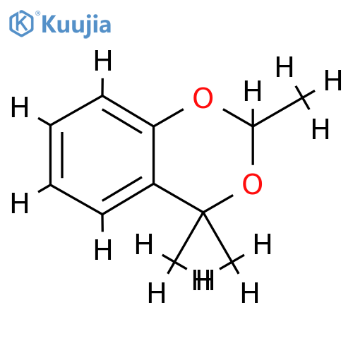 4H-1,3-Benzodioxin,2,4,4-trimethyl-(9CI) structure