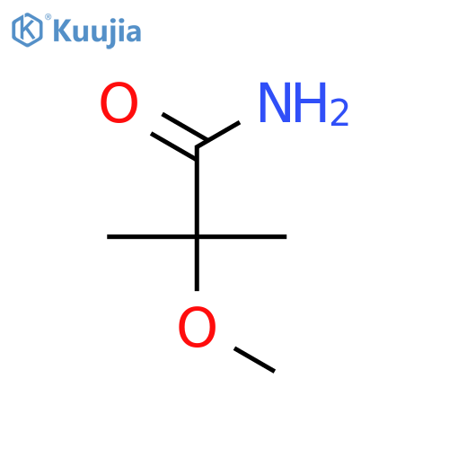 2-Methoxy-2-methylpropanamide structure