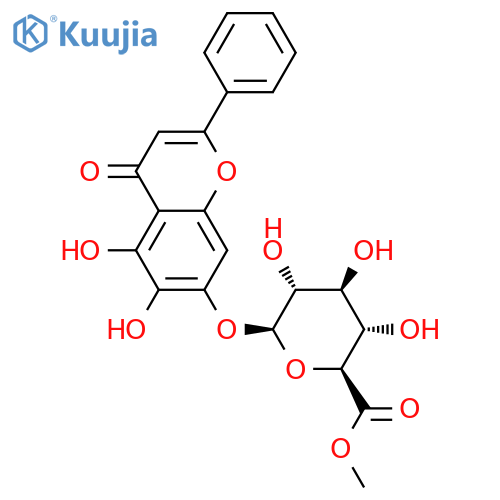 Baicalin methyl ester structure