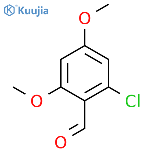 2-Chloro-4,6-dimethoxybenzaldehyde structure
