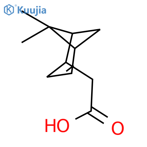 2-{6,6-dimethylbicyclo3.1.1hept-2-en-2-yl}acetic acid structure
