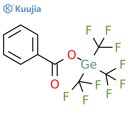 Germane, (benzoyloxy)tris(trifluoromethyl)- structure