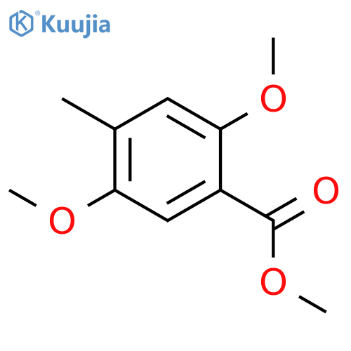 Methyl 2,5-dimethoxy-4-methylbenzoate structure