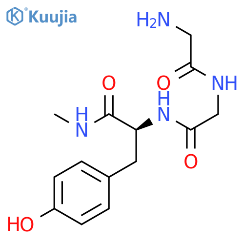 glycyl-glycyl-tyrosine N-methylamide structure