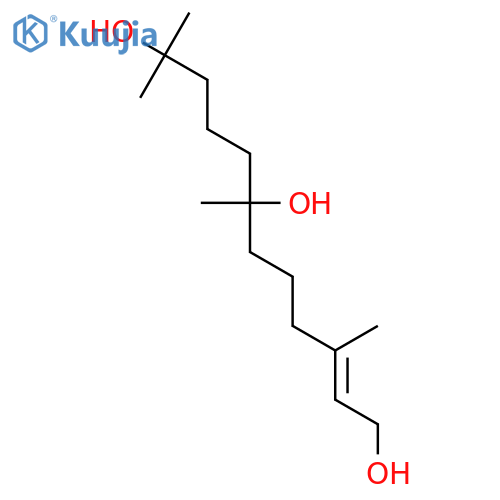 2-DODECENE-1,7,11-TRIOL, 3,7,11-TRIMETHYL- structure