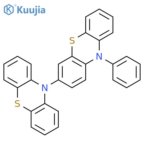 3,10'-Bi-10H-phenothiazine, 10-phenyl- structure