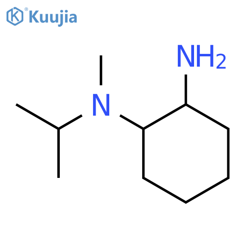 1,2-Cyclohexanediamine, N-methyl-N-(1-methylethyl)-, (1S,2S)- structure