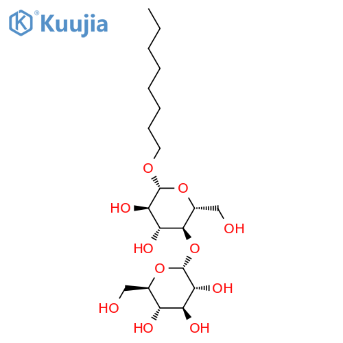 n-Octyl-β-D-maltopyranoside structure
