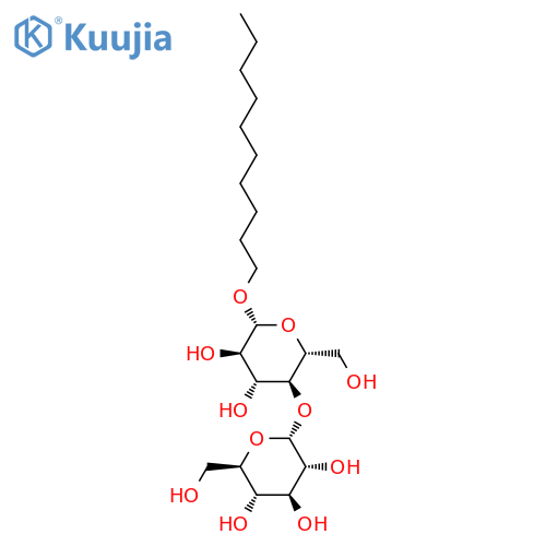 n-Decyl β-D-maltoside structure