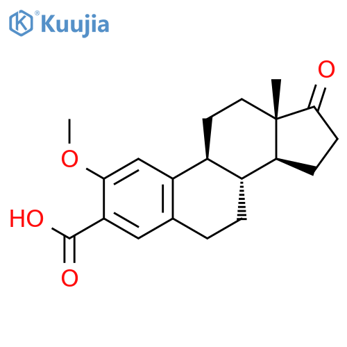ESTRA-1,3,5(10)-TRIENE-3-CARBOXYLIC ACID, 2-METHOXY-17-OXO- structure