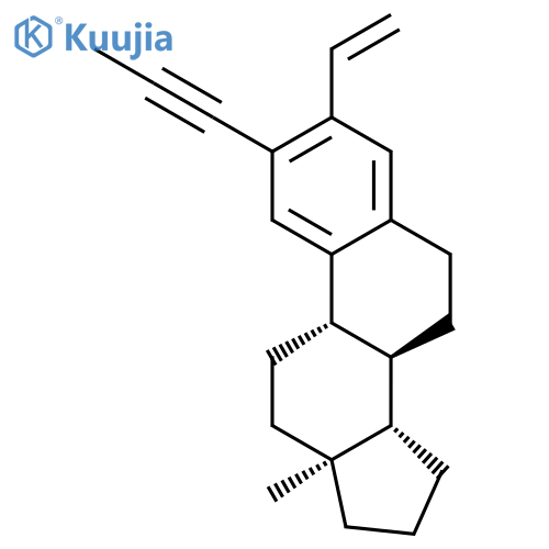ESTRA-1,3,5(10)-TRIENE, 3-ETHENYL-2-(1-PROPYNYL)- structure