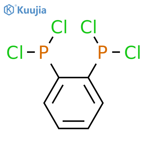 Phosphonousdichloride, P,P'-(1,2-phenylene)bis- structure