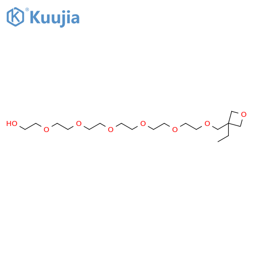 2,5,8,11,14,17-Hexaoxanonadecan-19-ol, 1-(3-ethyl-3-oxetanyl)- structure