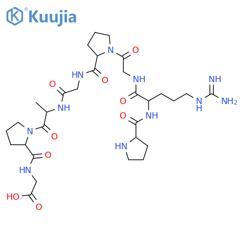 Glycine, L-prolyl-L-arginylglycyl-L-prolylglycyl-L-alanyl-L-prolyl- structure