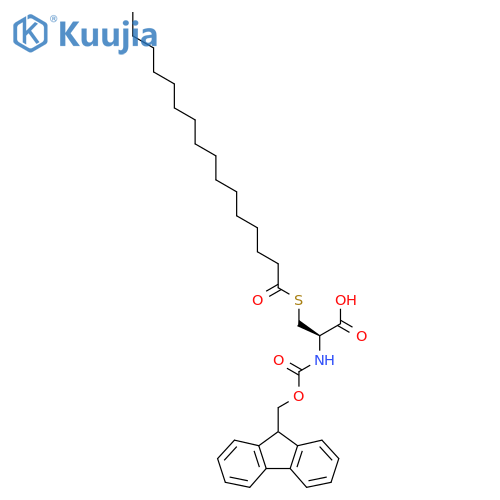 Fmoc-l-cys(palm)-oh structure
