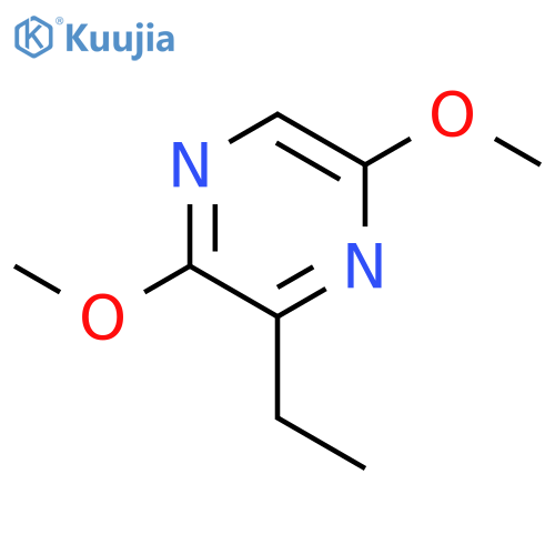 Pyrazine, 3-ethyl-2,5-dimethoxy- structure