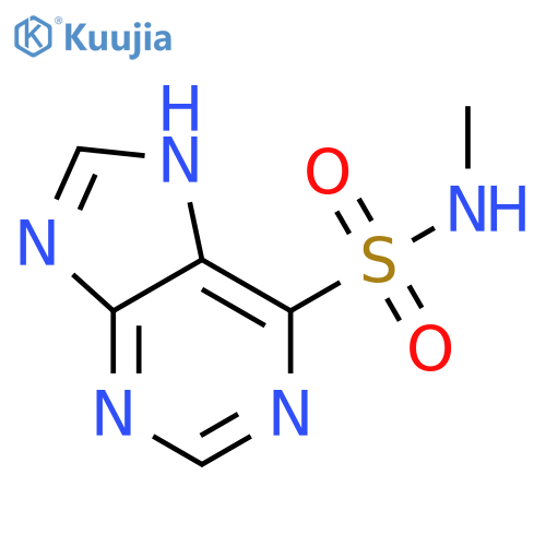 N-methyl-7h-purine-6-sulfonamide structure