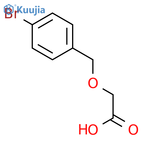 2-(4-Bromobenzyl)oxyacetic acid structure